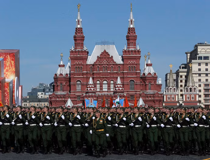 Lực lượng vũ trang Nga tham gia diễu binh Lực lượng vũ trang Nga tham gia diễu binh