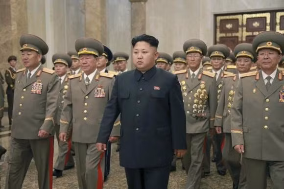 Nhà lãnh đạo Triều Tiên Kim Jong-un.