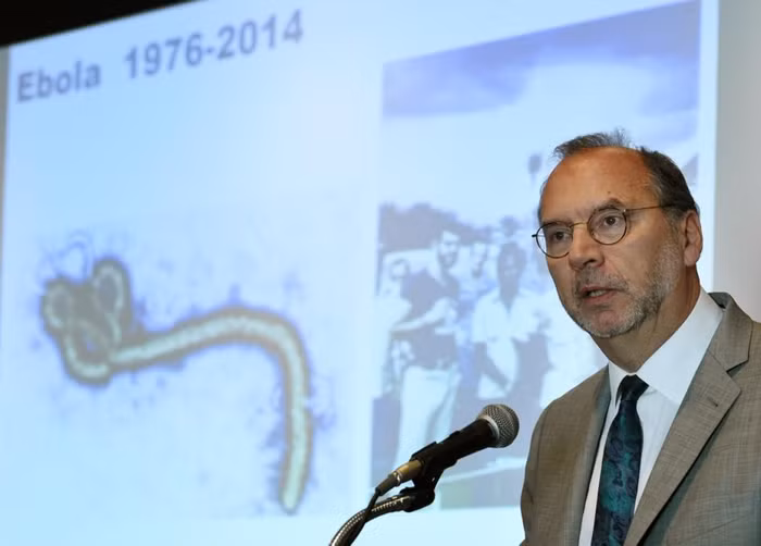 Nhà sinh vật học người Bỉ Peter Piot.