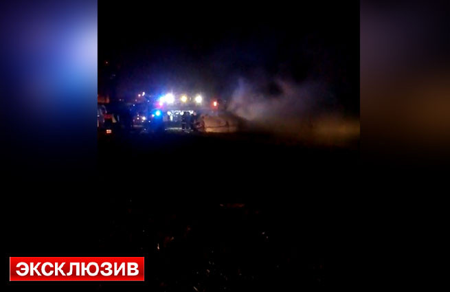 Hiện trường thảm kịch.