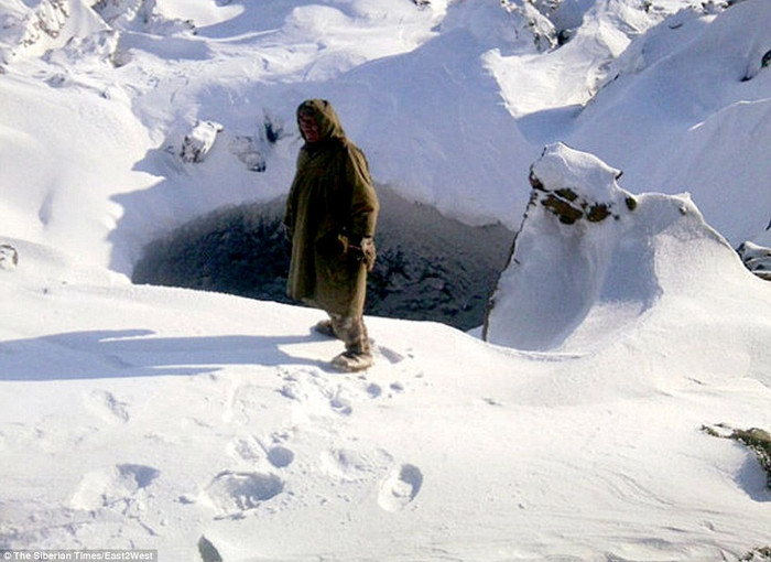 Hố khổng lồ ở Taymyr.