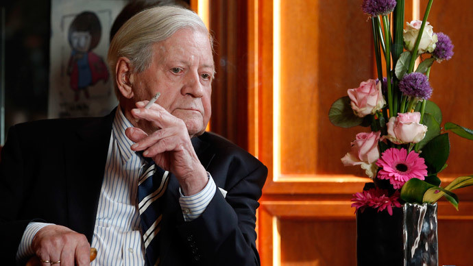 Cựu Thủ tướng Đức Helmut Schmidt Cựu Thủ tướng Đức Helmut Schmidt