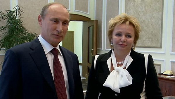 Tổng thống Putin và bà Ludmila. Tổng thống Putin và bà Ludmila.