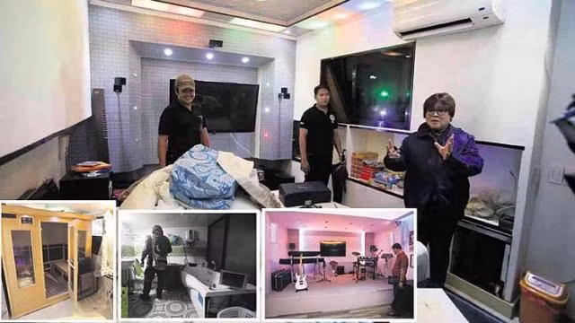 Hình ảnh trong buồng giam của Peter Co.
