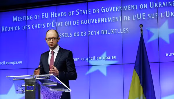 Thủ tướng tạm quyền Ucraina Arseny Yatsenyuk