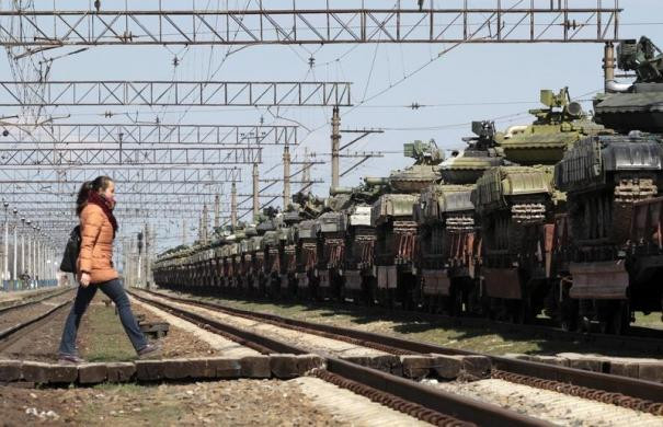 Quân đội Ukraine tại biên giới với Nga. Quân đội Ukraine tại biên giới với Nga.