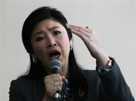 Thủ tướng Thái Lan Yingluck Shinawatra. Thủ tướng Thái Lan Yingluck Shinawatra.