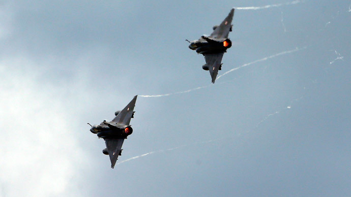 Chiến đấu cơ Dassault Mirage 2000N. Ảnh Reuters.