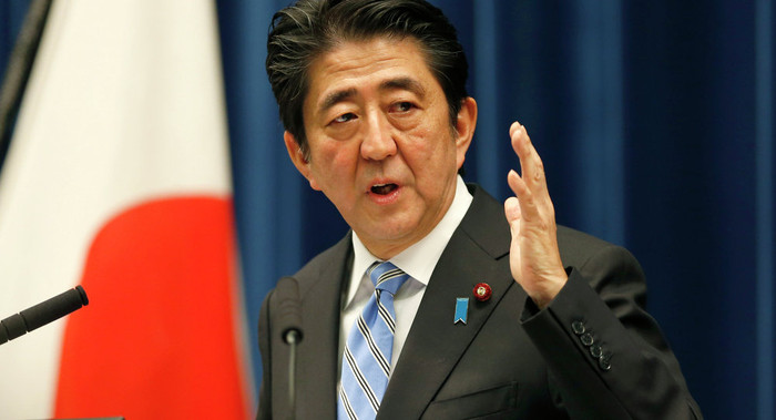 Thủ tướng Nhật Bản Shinzo Abe. Thủ tướng Nhật Bản Shinzo Abe.
