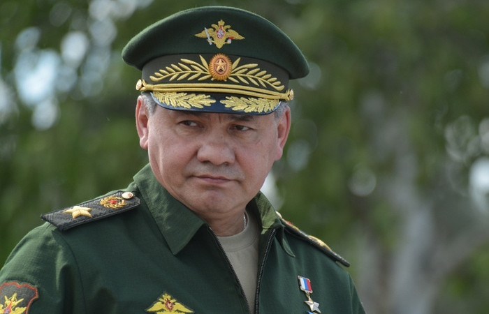 Bộ trưởng Quốc phòng Sergei Shoigu. Bộ trưởng Quốc phòng Sergei Shoigu.