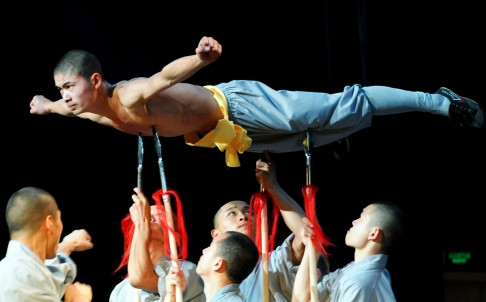 Các nhà sư Thiếu Lâm tự.