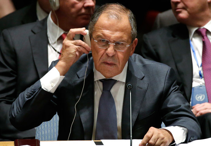 Ngoại trưởng Nga Sergei Lavrov. Ngoại trưởng Nga Sergei Lavrov.