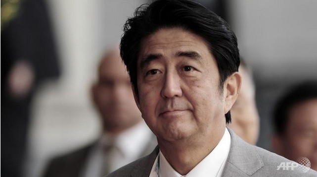 Thủ tướng Nhật Bản Shinzo Abe. Thủ tướng Nhật Bản Shinzo Abe.