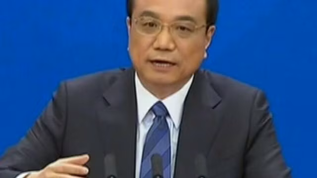 Thủ tướng Trung Quốc Lý Khắc Cường phát biểu tại phiên họp quốc hội thường niên của Trung Quốc hôm 13.3 Thủ tướng Trung Quốc Lý Khắc Cường phát biểu tại phiên họp quốc hội thường niên của Trung Quốc hôm 13.3