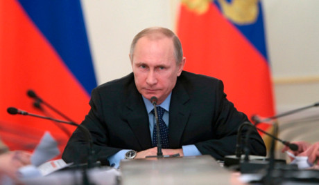 Tổng thống Nga Vladimir Putin.