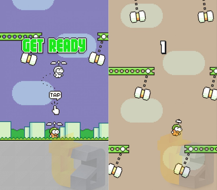 Game Swing Copters. Game Swing Copters.