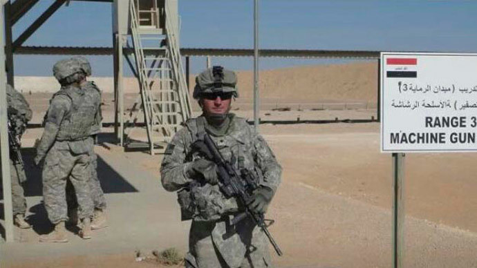 Lực lượng Mỹ tại căn cứ không quân Balad trong chiến tranh.