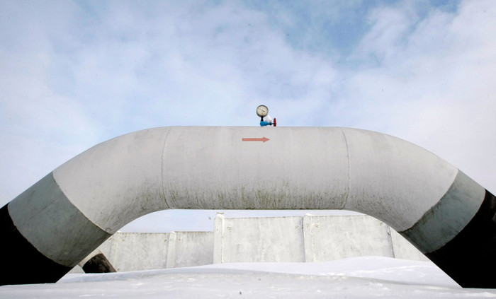 Đường ống dẫn khí đốt tại Kiev.