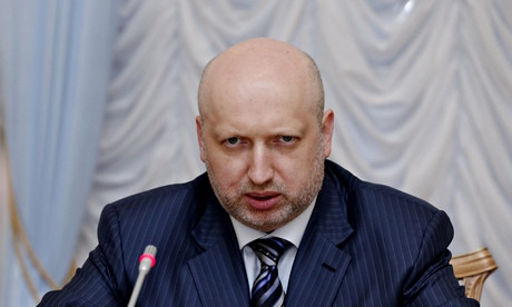Tổng thống tạm quyền Ukraine Oleksander Turchynov. Tổng thống tạm quyền Ukraine Oleksander Turchynov.