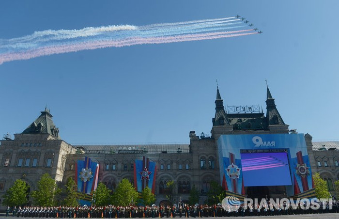 Không quân Nga tham gia diễu binh. Không quân Nga tham gia diễu binh.