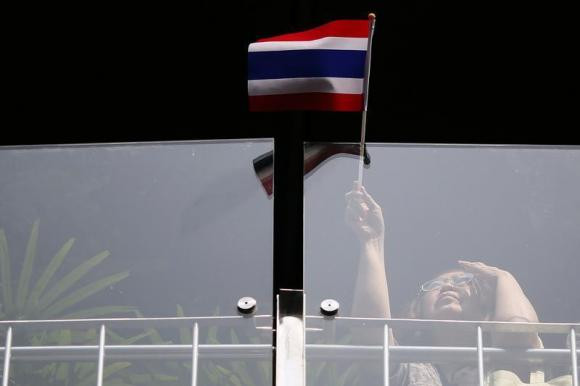 Người biểu tình Thái Lan tại Bangkok hôm 8/1/2014 Người biểu tình Thái Lan tại Bangkok hôm 8/1/2014