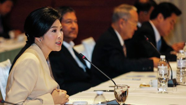Thủ tướng Thái Lan Yingluck Shinawatra. Thủ tướng Thái Lan Yingluck Shinawatra.