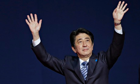 Thủ tướng Nhật Bản Shinzo Abe. Thủ tướng Nhật Bản Shinzo Abe.