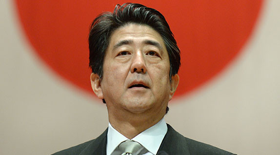 Thủ tướng Nhật Bản Shinzo Abe.