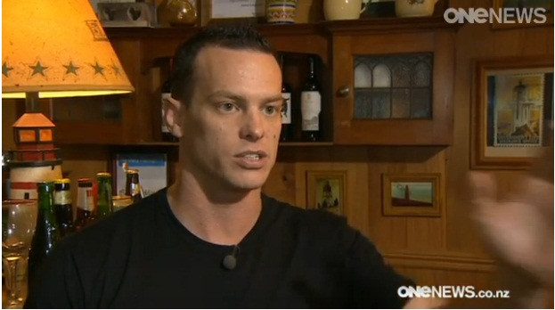 Mark Ansley kể lại vụ việc với đài OneNews