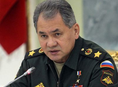 Bộ trưởng Quốc phòng Nga Sergei Shoigu. Bộ trưởng Quốc phòng Nga Sergei Shoigu.
