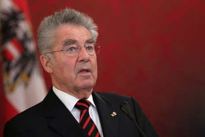 Tổng thống Áo Heinz Fischer.
