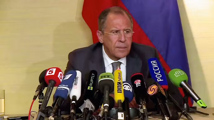 Ngoại trưởng Nga Sergei Lavrov. Ngoại trưởng Nga Sergei Lavrov.