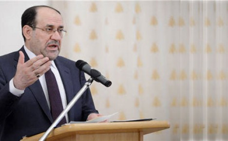 Thủ tướng Iraq Nouri al-Maliki. Thủ tướng Iraq Nouri al-Maliki.