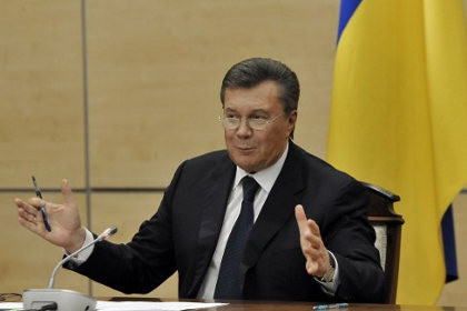 Tổng thống bị lật đổ Viktor Yanukovych. Tổng thống bị lật đổ Viktor Yanukovych.