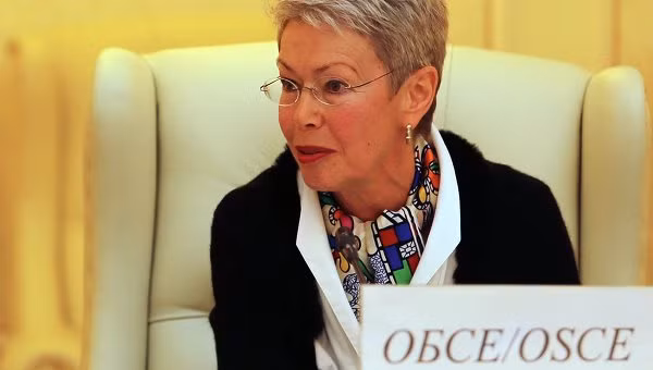 Nhà ngoại giao Thụy Sĩ Heidi Tagliavini, đặc phái viên OSCE ở châu Âu.