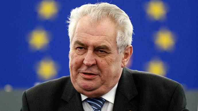 Tổng thống Cộng hòa Séc Milos Zeman Tổng thống Cộng hòa Séc Milos Zeman