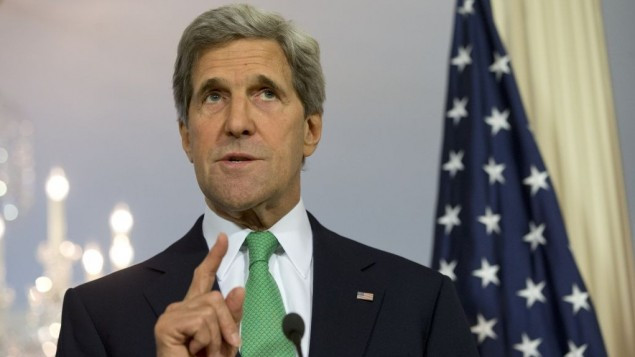 Ngoại trưởng Mỹ John Kerry. Ngoại trưởng Mỹ John Kerry.