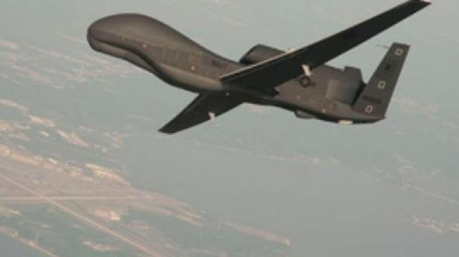 UAV RQ-4 Global Hawk của Mỹ. UAV RQ-4 Global Hawk của Mỹ.