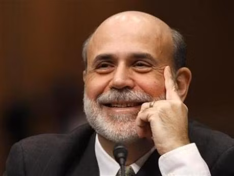 Cục Dự trữ Liên bang Mỹ Ben Bernanke.