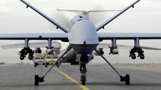 Máy bay không người lái MQ-9 Predator của Mỹ. Máy bay không người lái MQ-9 Predator của Mỹ.