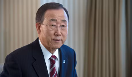 Tổng Thư ký LHQ Ban Ki-moon.