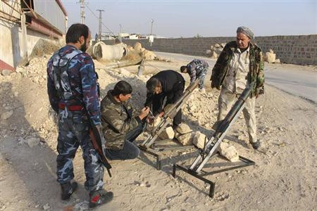 Các tay súng của Lữ đoàn Tawhid.