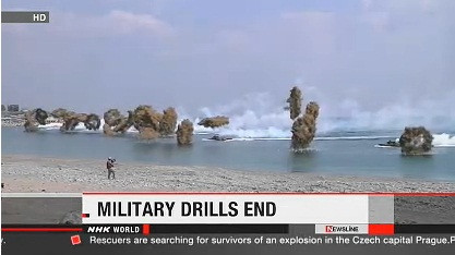 Quân đội Mỹ và Hàn Quốc chuẩn bị kết thúc tập trận Foal Eagle.