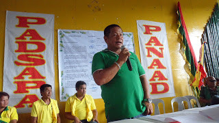 Thị trưởng Ukol Talumpa trong cuộc bầu cử hồi năm ngoái.