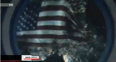 Cảnh lửa đốt cháy các thành phố của Mỹ trong đoạn video phóng tên lửa phiên bản hoạt họa của Triều Tiên. Cảnh lửa đốt cháy các thành phố của Mỹ trong đoạn video phóng tên lửa phiên bản hoạt họa của Triều Tiên.