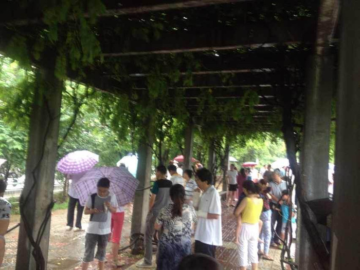 Dân Cam Túc đổ xô ra ngoài khi xảy ra động đất.