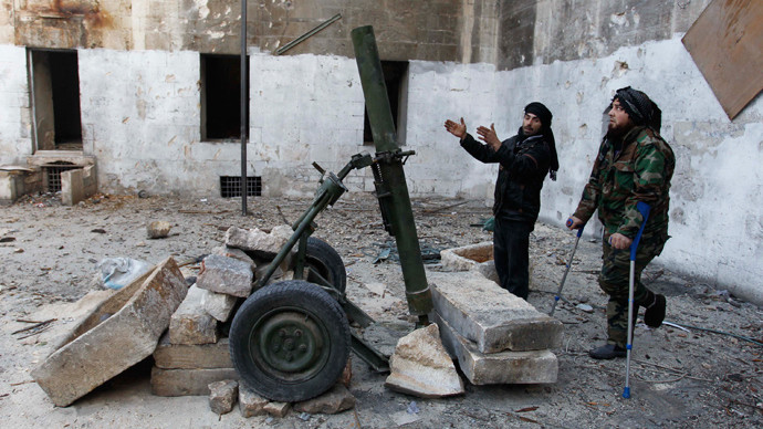 Các chiến binh nổi dậy Syria.