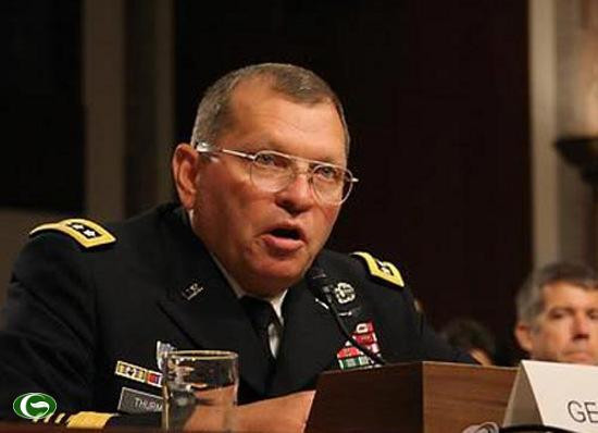 Tướng James Thurman. Tướng James Thurman.