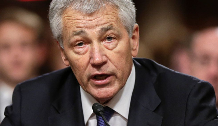 Bộ trưởng Quốc phòng Mỹ Chuck Hagel.