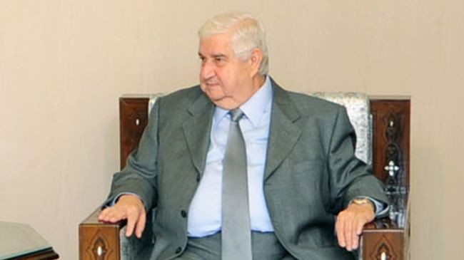 Ngoại trưởng Syria Walid al-Muallem. Ngoại trưởng Syria Walid al-Muallem.